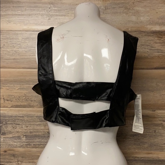 Catherine Coatney PVC Bra Top NWT G7 - Picture 2 of 3